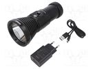 Torch: LED diving; L: 191.5mm; 200lm,500lm,2000lm,3600lm; IPX8 XTAR