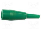 Insulator; 5kV; green; PVC; 89mm; BU-27 MUELLER ELECTRIC