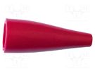 Insulator; 5kV; red; PVC; 43mm; BU-85 MUELLER ELECTRIC