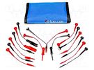 Test leads; Equipment: test leads,carrying case MUELLER ELECTRIC