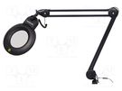 Tool: desktop magnifier with backlight; ESD; 110÷240VAC; 14W INSPEKTEC