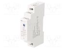 Power supply: switched-mode; for DIN rail; 12W; 5VDC; 2.4A; IP20 QOLTEC