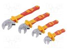 Wrenches set; insulated,adjustable,self-adjusting; 4pcs. WERA
