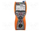 Meter: appliance meter; VAC: 0÷600V; VAC accuracy: ±(2%+2digit) SONEL
