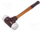 Hammer; assembly,general purpose; 325mm; W: 115mm; 750g; 40mm; wood HALDER