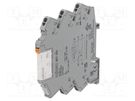 Relay: interface; SPDT; Ucoil: 24VDC; 6A; 6A/250VAC WAGO