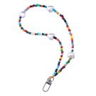 Lanyard for keys, pendant, string beads, pattern 2, Hurtel