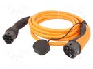 Cable: eMobility; 1x0.5mm2,5x6mm2; 440V; 22kW; IP55; 5m; 32A LAPP