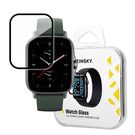 Wozinsky Watch Glass Hybrid Glass for Xiaomi Amazfit GTS 2E Black, Wozinsky