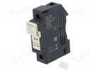 Fuse base; for DIN rail mounting; Poles: 1 SCHNEIDER ELECTRIC