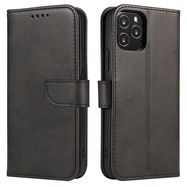 Magnet Case elegant case case cover with a flap and stand function Realme GT Neo 3 black, Hurtel