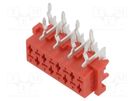 Wire-board; socket; female; PIN: 8; THT; on PCBs; 1.5A; 30mΩ; angled CONNFLY