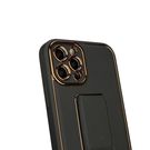 New Kickstand Case iPhone 13 case with stand black, Hurtel