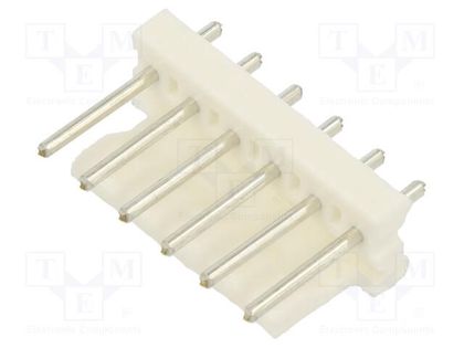 Socket; wire-board; male; MTA-156; 3.96mm; PIN: 6; round contacts TE Connectivity 640388-6