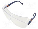 Safety spectacles; Lens: transparent; Classes: 1 3M