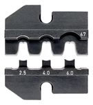 KNIPEX 97 49 67 Crimping die for solar cable connectors SunCon (Hirschmann) 
