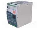 Power supply: buffer; for DIN rail; 240W; 36VDC; 6.6A; 90÷305VAC MEAN WELL