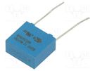 Capacitor: polypropylene; Y2; 10nF; 13x12x6mm; THT; ±20%; 10mm EPCOS