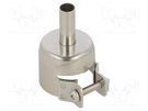 Nozzle: hot air; for soldering station; 6.4mm QUICK
