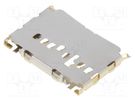 Connector: for cards; microSD; push-pull; SMT; gold flash; PIN: 8 Global Connector Technology (GCT)