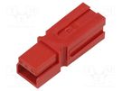 Plug; DC supply; Powerpole®,PP75; hermaphrodite; for cable; red ANDERSON POWER PRODUCTS