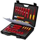 KNIPEX 98 99 12 Standard Tool Case 26 parts with insulated tools for works on electrical installations 