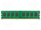 DRAM memory; DDR3 DIMM; 1600MHz; 1.35÷1.5VDC; industrial; 256x8 GOODRAM INDUSTRIAL