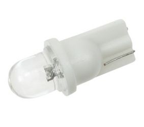 LED lemputė 12V W2.1x9.5d su LED šaltai balta 5000K LL-T10-1Y/W 5901436736820