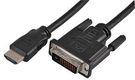 LEAD HDMI M / DVI (24+1) M 1M