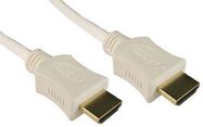 LEAD, 15M HS HDMI WITH ETHERNET, WHITE