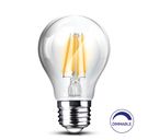 LED bulb E27 230V A60 8W 806lm, FILAMENT, warm white 2700K, dimmable
