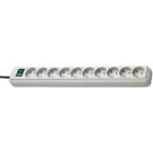 Extension Socket Eco-Line 10-Way 3.00 m Grey - Protective Contact BN-1159350010