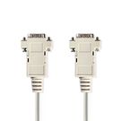 VGA Cable | VGA Male | VGA Male | Nickel Plated | Maximum resolution: 1024x768 | 2.00 m | Round | ABS | Ivory | Label