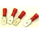 Male Disconnector 6.3mm Red 0.5-1.50mm² (ST-071) RoHS