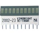 Display LED bargraph red 2.2-5.6mcd