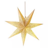 Christmas decoration "STAR" for 230Vac E14 LED lamp, 60 cm, white, with power cord and switch, EMOS