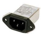 Фильтр предотвращения электромагнитных помех / электромагнитной совместимости, 250 В, 3 А, макс. утечка 0,8 мА