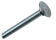 STAINLESS STEEL COACH BOLTS M6X40 PK10
