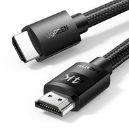 Kabelis HDMI-HDMI kištukai 2m (HDMI 2.0 4K@60Hz) juodas su šarvu HD119 UGREEN