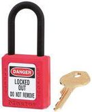 NON CONDUCTIVE LOCKOUT PADLOCK RED