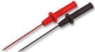 TEST PROBES, NEEDLE, RED AND BLACK