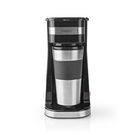 Coffee Maker | Filter Coffee | 0.4 l | 1 Cups | Black / Silver