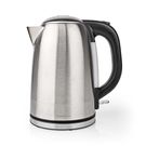Electric Kettle | 1.7 l | Stainless Steel | Black / Silver | Rotatable 360 degrees | Concealed heating element | Strix® controller | Boil-dry protection