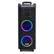 Party Trolley Speaker 600W (80W RMS) with Karaoke & Disco Lightning