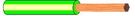 Кабель LgY 1x6,0 мм² желто-зеленый RoHS