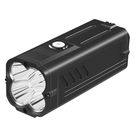 Flashlight M20, 6000lm, 4x18W, rechargable USB C, 4x 18650 10400mAh, IP44
