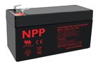 Battery 12V 1.2Ah T1(F1) Pb AGM NPP