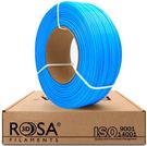 Филамент PLA синий 1,75 мм 1 кг пополнение Rosa3D