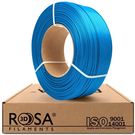3D plastikas PLA mėlyna (capri blue satin) 1.75mm 1kg refill pakuotė Rosa3D