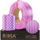 Филамент PLA Silk pink dynamic 1.75mm 1kg refill Rosa3D